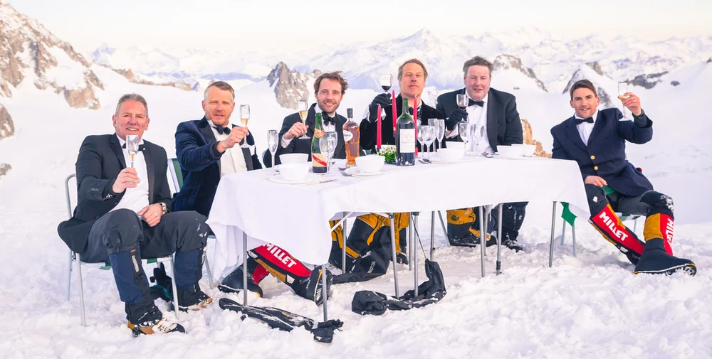 Най-високата вечеря в света