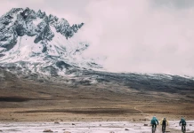 С маунтинбайк от най-високия връх на Килиманджаро Kilimanjaro