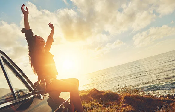 Лято, залез