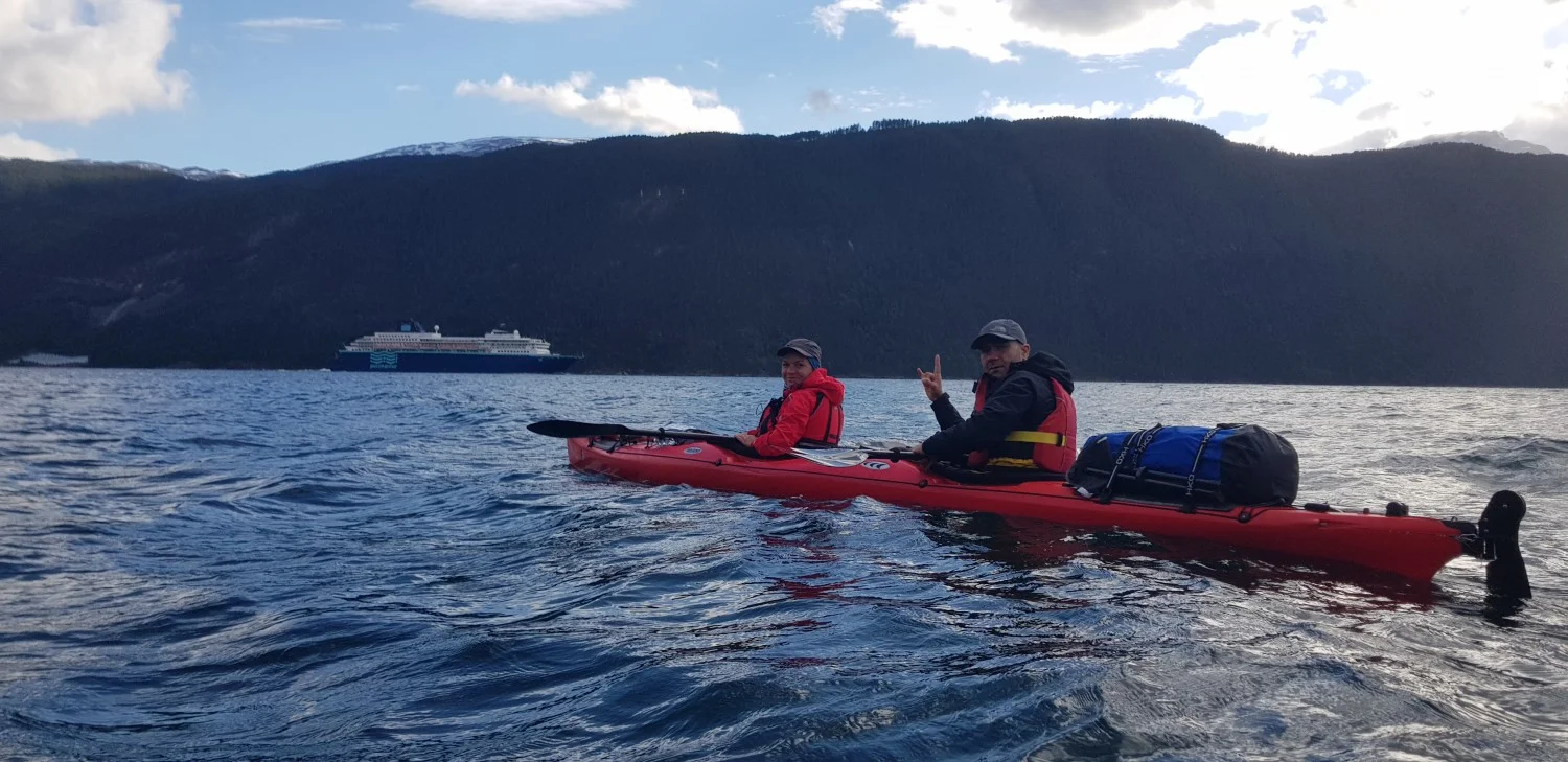 С каяк през най дългия фиорд в Европа