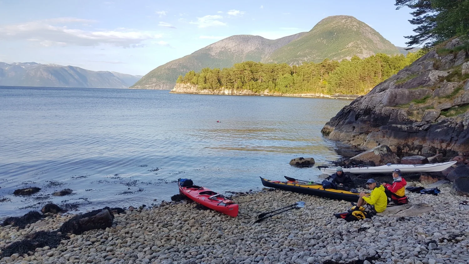 С каяк през най дългия фиорд в Европа