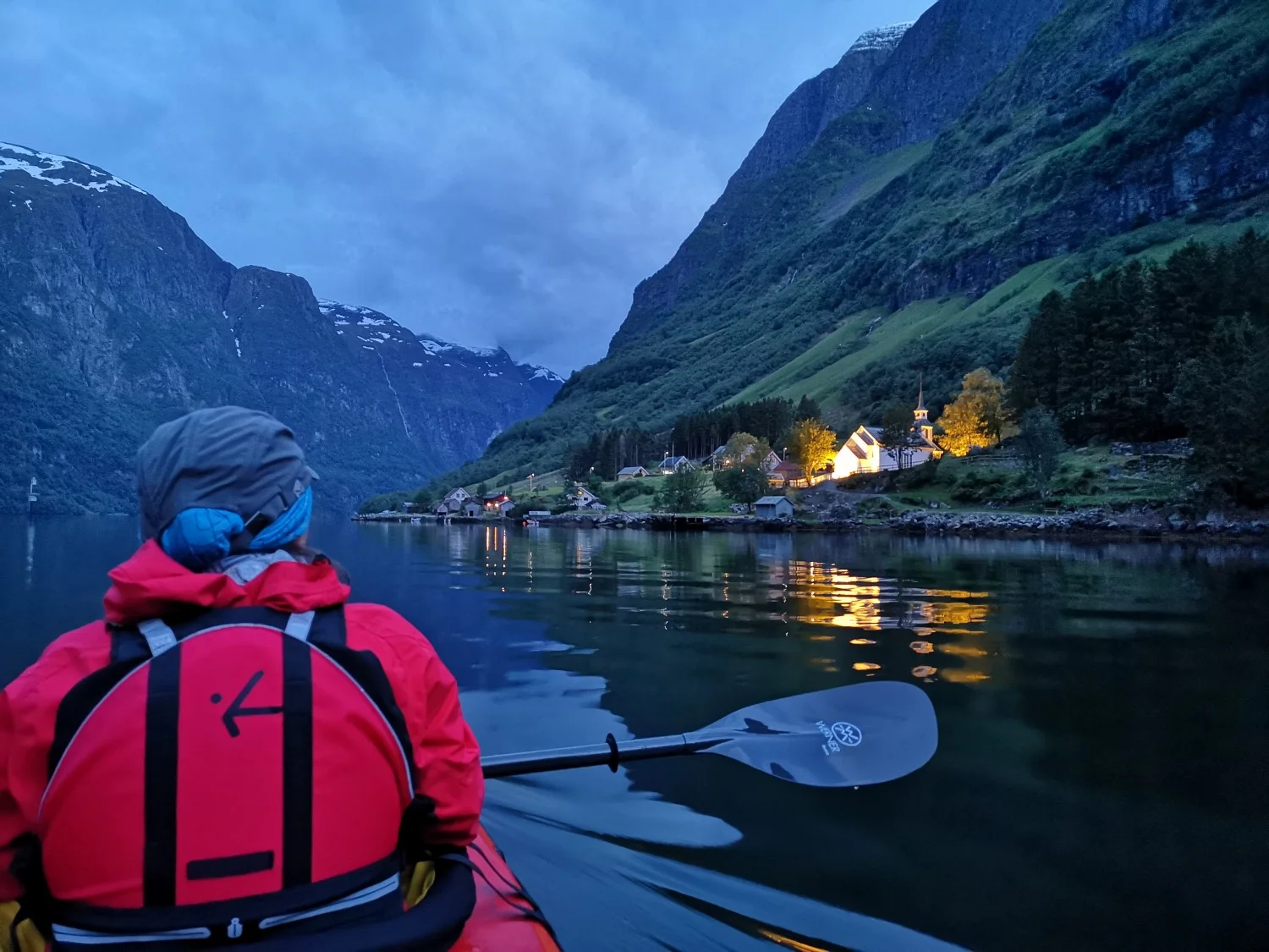 С каяк през най дългия фиорд в Европа
