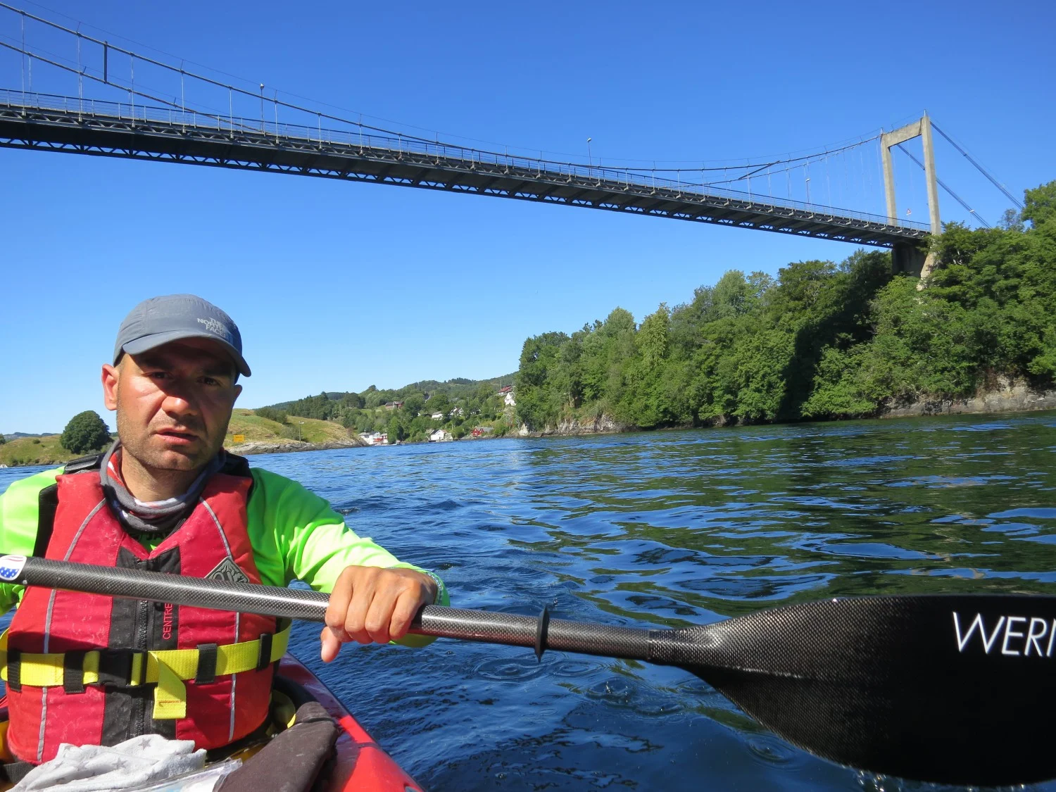 С каяк през най дългия фиорд в Европа