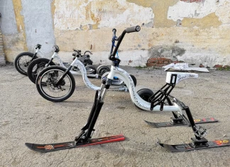 Дрифт триколки и сноубайкове, произведени в България Сноубайк