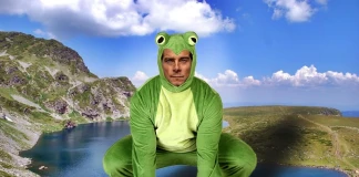 Беър Грилс и жабите