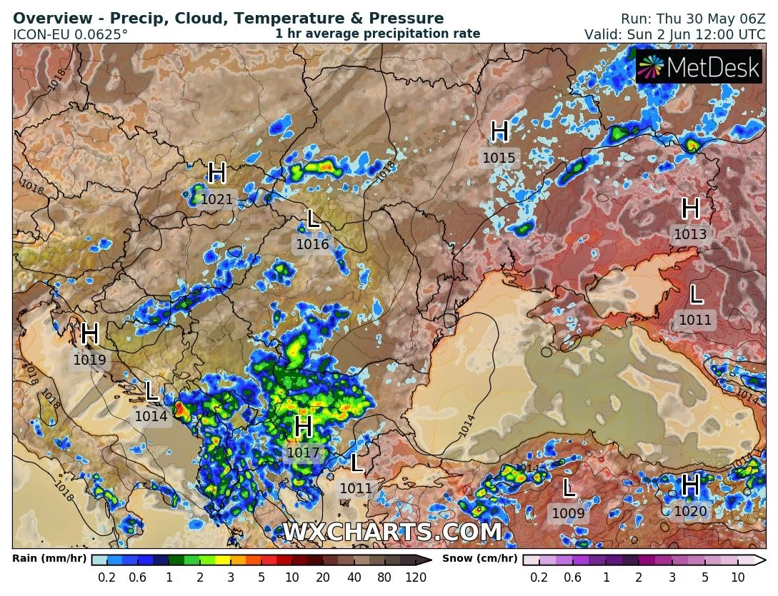 360° уикенд прогноза