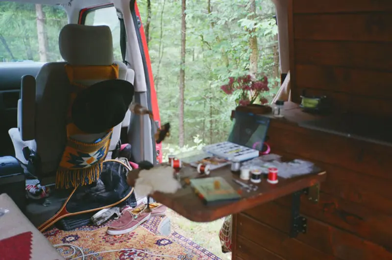 Живот във ван