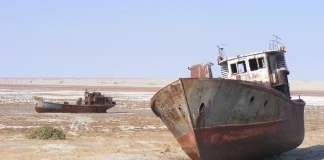 Да изчезнеш за 60 години или тъжната история на Аралско море