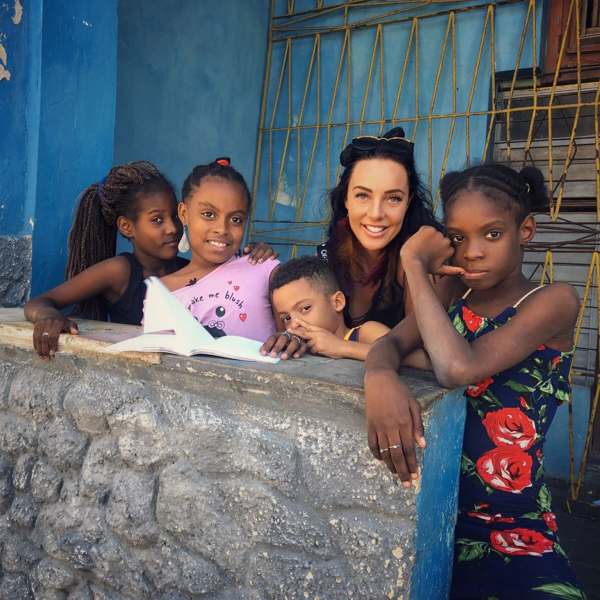 Ина Димитрова с деца