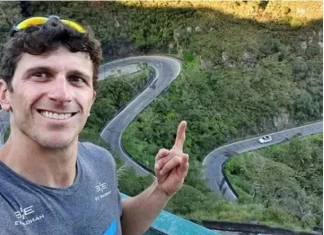 Загина Лукас де Зорзи – един от забележителните алпинисти и бейсджъмпъри на Бразилия