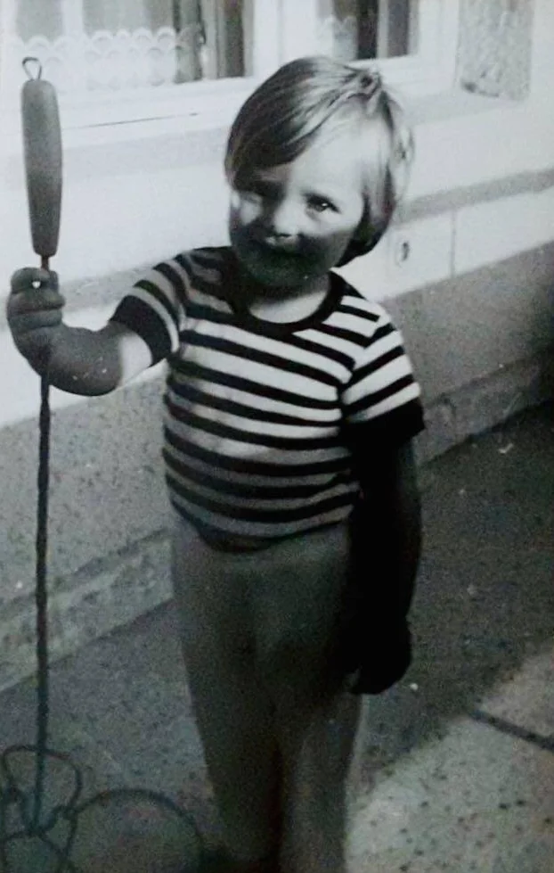 Ина Димитрова детска снимка