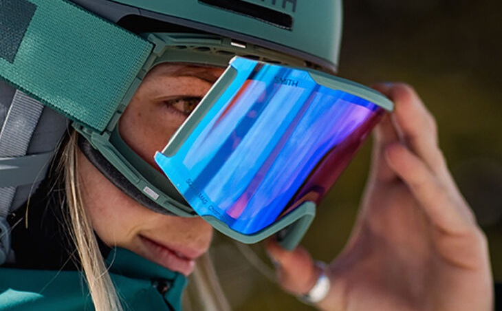 Ски маски с магнитно захващане на плаките: MAG™ Technology на smithoptics