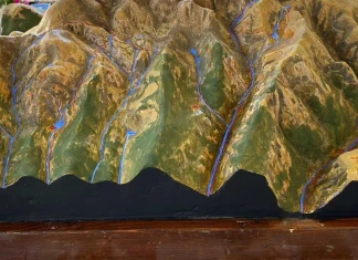 Макетът на Мальовишкия дял бе успешно обновен за Музея на алпинизма на Мальовица