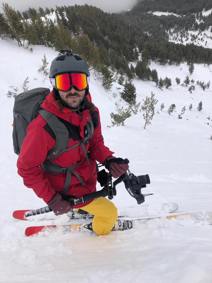 Операторът Никола Багаров в действие