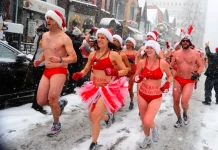 Коледно бягане в Торонто