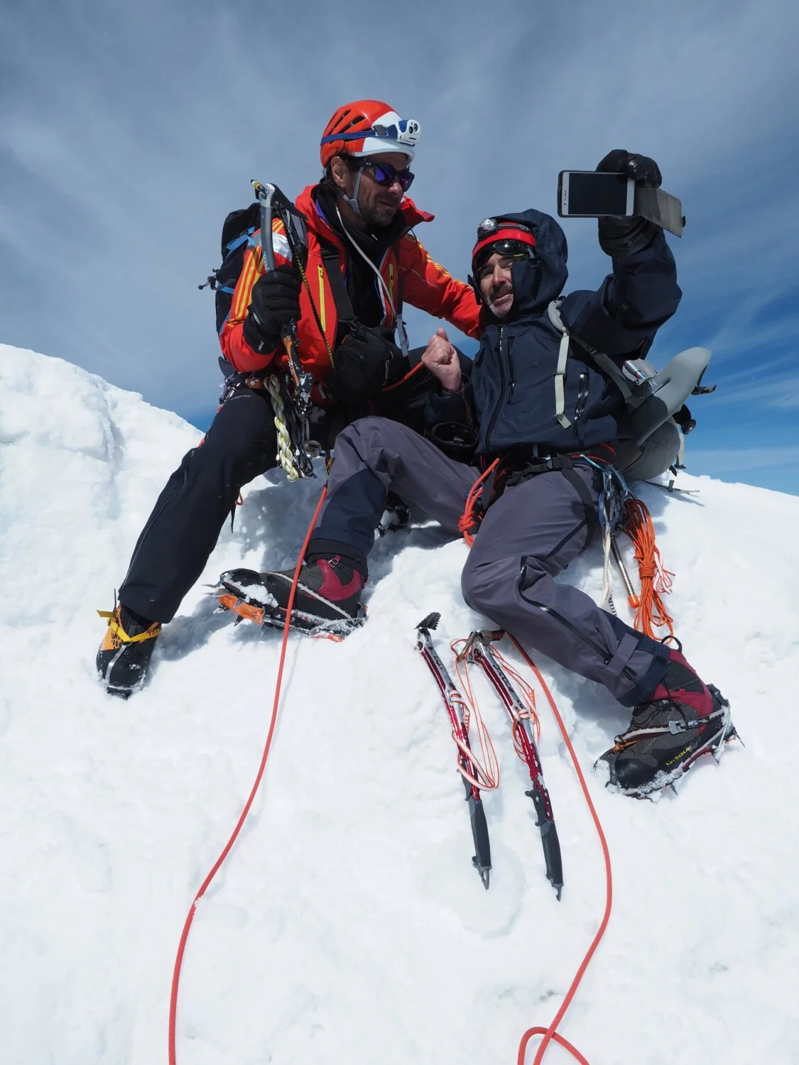 Жеко и Илиян на вр. Кук