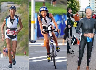 На 92 години Желязната монахиня все още завършва триатлони Желязната монахиня Мадона Бъдър