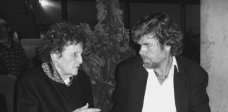 Елизабет Хоули и Райнхолд Меснер