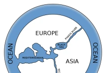 Реконструкция на картата на света на Анаксимандър