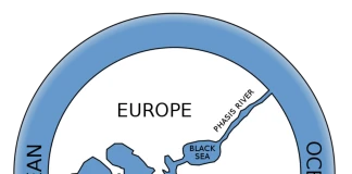 Реконструкция на картата на света на Анаксимандър