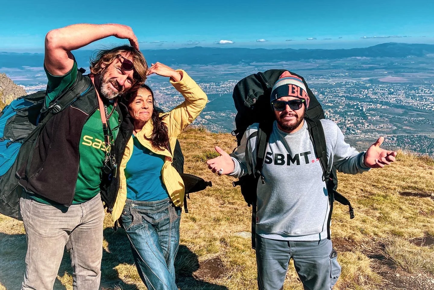 Пламен Калоян Тодоров с родителите си Тодор Тодоров-Батмана и Петя Гавазова