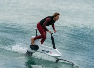 С e-bike вече и по водата (видео) Hydrofoiler XE-1