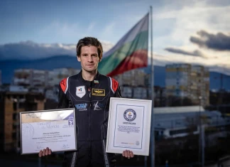 Трети световен рекорд за Николай Калайджиев: най-много последователни 360º виражи Николай Калайджиев