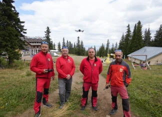 ПСС получи четири специализирани дрона с термокамери, дарени от SiteGround