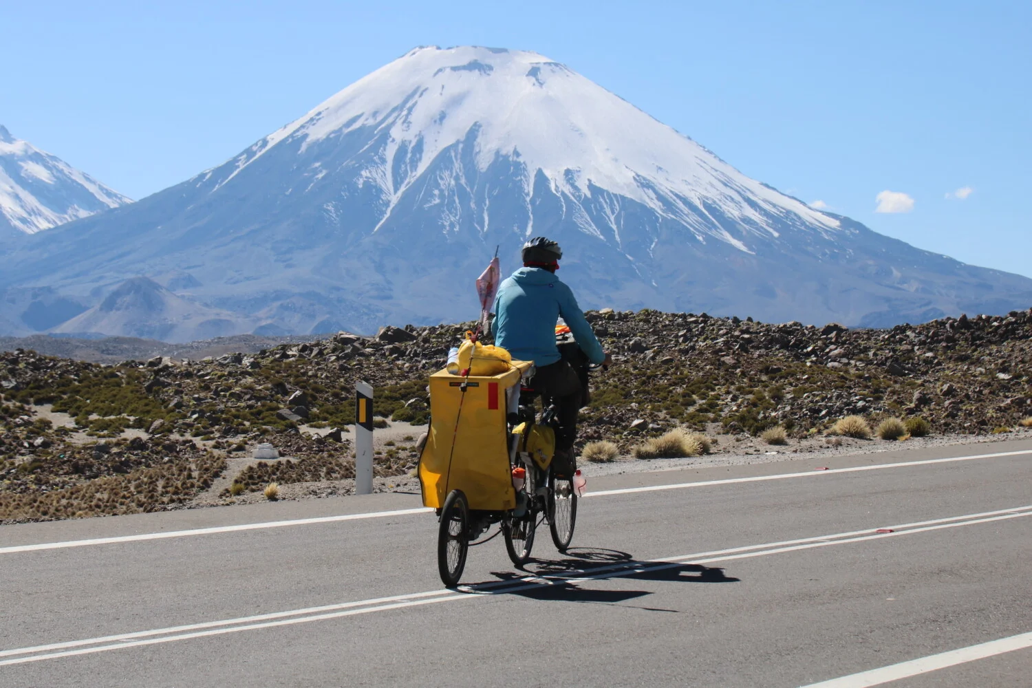 Вулкан Паринакота. Чили