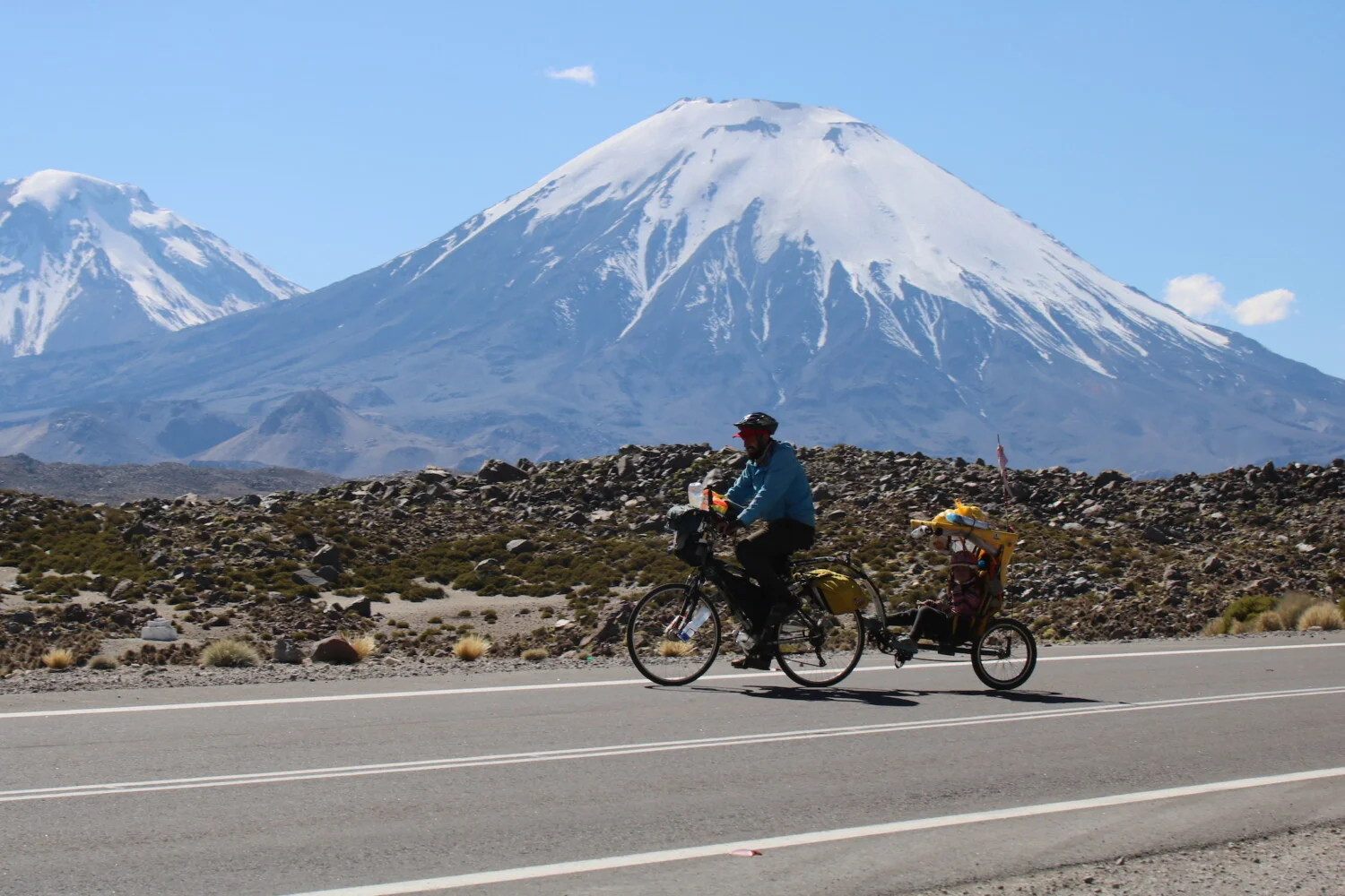 Вулкан Паринакота. Чили