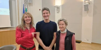 Давид Шамбр: Рецептата ми е 1% вдъхновение и 99% пот. Труд. Петрана Петрова, Давид Шамбр и съпругата му Софи