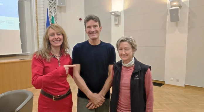 Давид Шамбр: Рецептата ми е 1% вдъхновение и 99% пот. Труд. Петрана Петрова, Давид Шамбр и съпругата му Софи