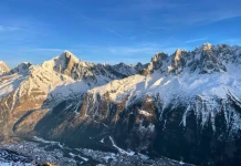 Шамони: в сърцето на Алпите през зимата със Subaru Forester Гледка към Шамони