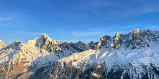 Шамони: в сърцето на Алпите през зимата със Subaru Forester Гледка към Шамони