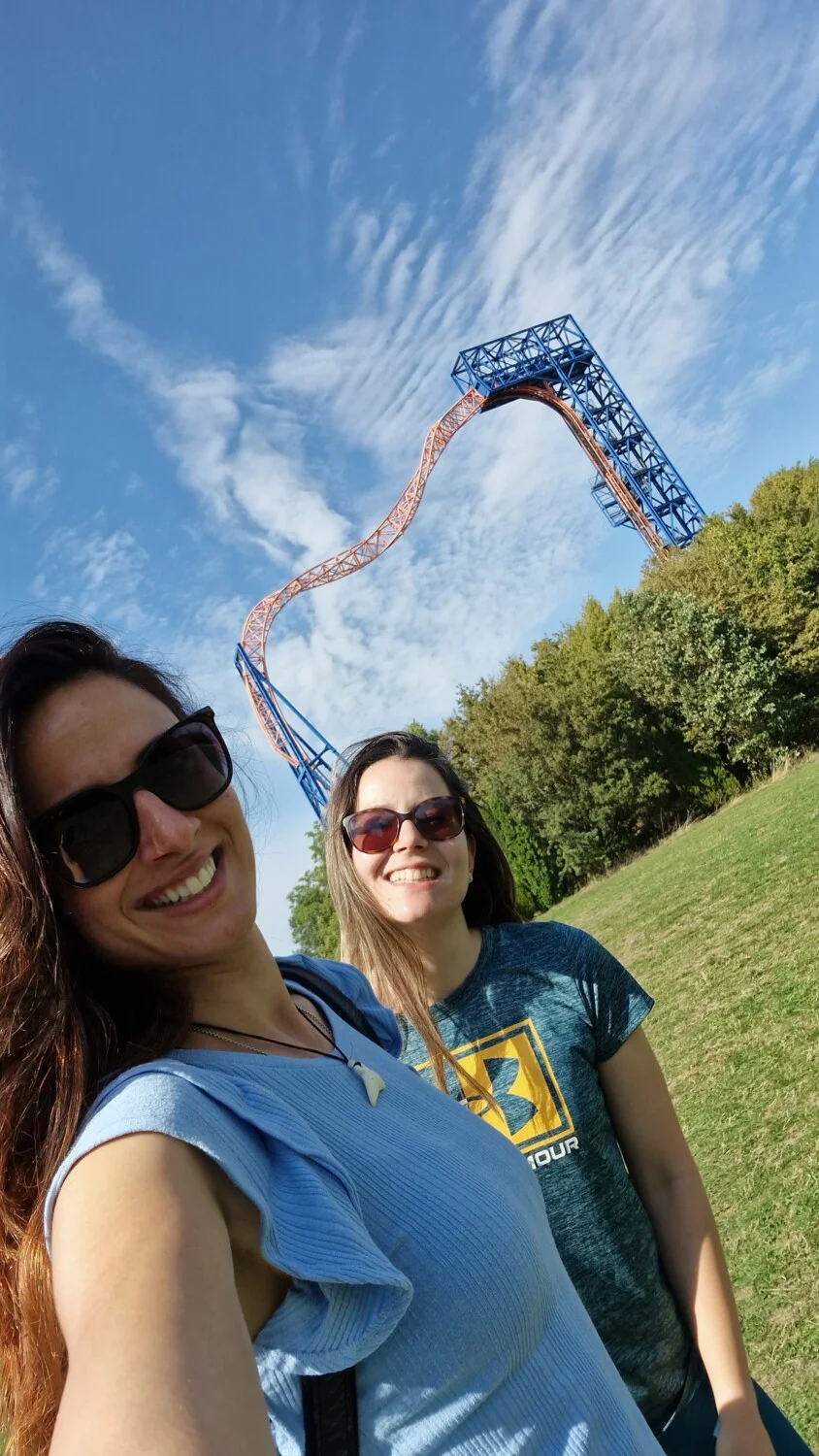 Симона Иванова в увеселителен парк