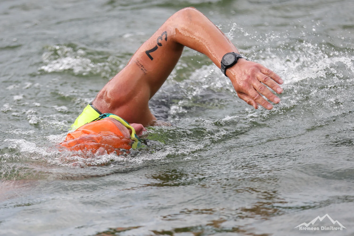 Лудогорски маратон, плуване