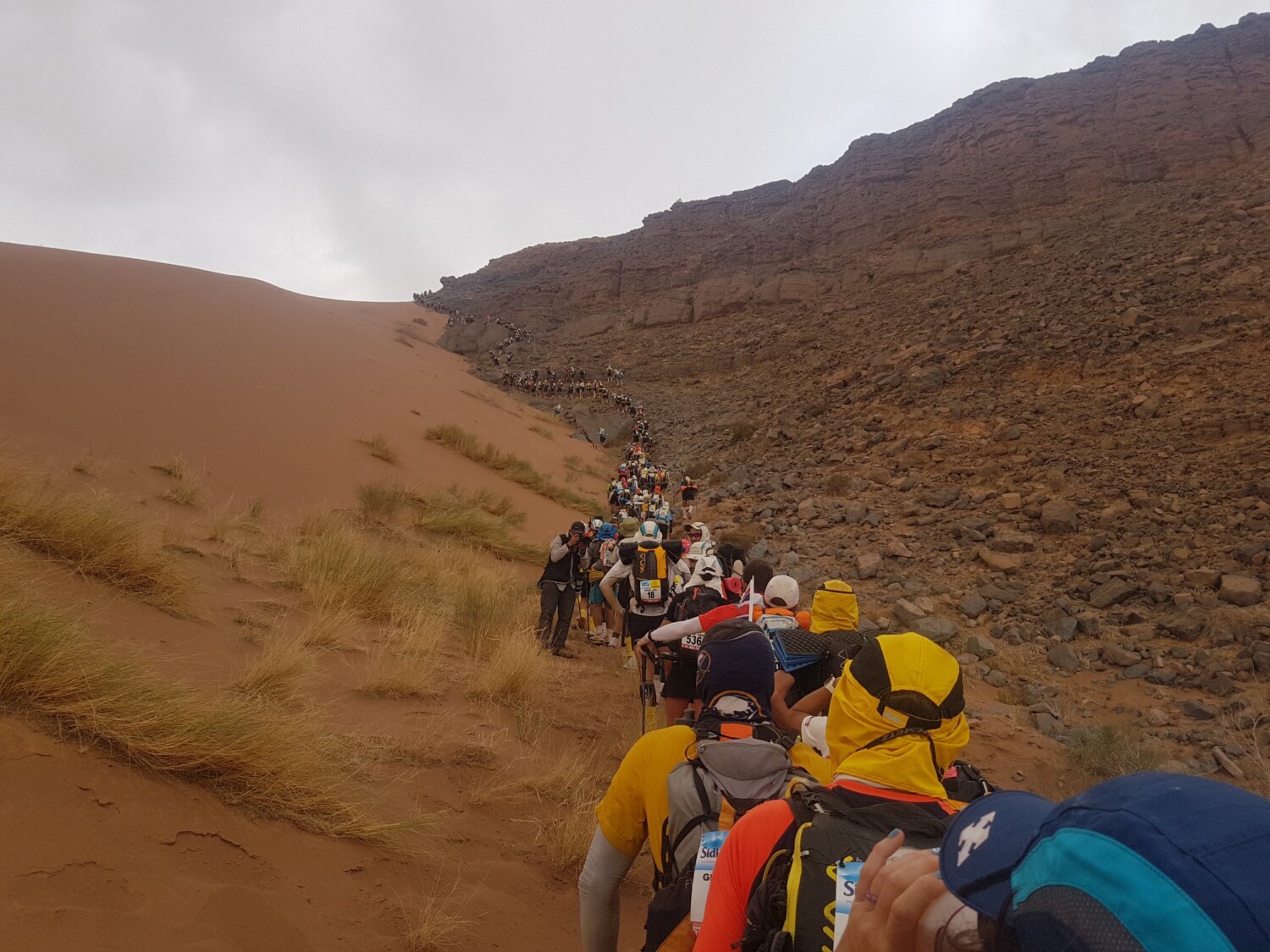 Венелина Емилова на Marathon des Sables в Сахара 