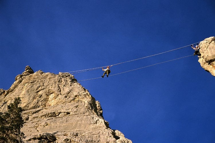 Виа ферата Baus de la Frema Via Ferrata, Франция