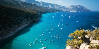 Кала Луна в залива Оросей, Сардиния