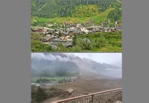 Швейцарското село Блатен - преди и след срутването на ледника