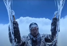 Парапланерист оцелява като по чудо след издигане до 8 500 м в Китай Пън Юцзян, китайски парапланерист