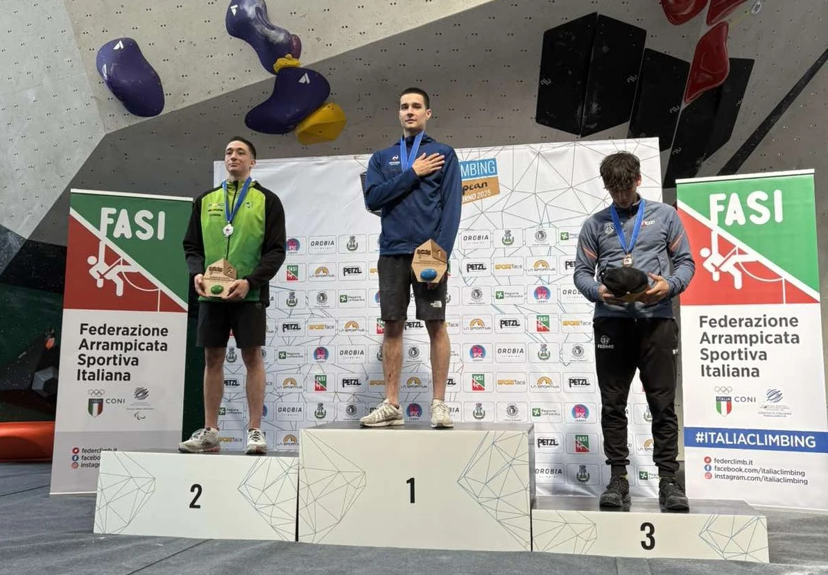 Николай Русев - европейски вицешампион в боулдъра при юношите U21 на европейското първенство по спортно катерене