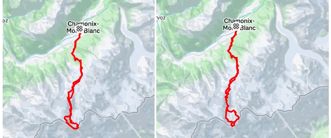 Снимка на траковете на Бофели / Ведрин
