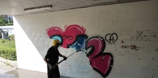 Керхер почисти ключово градско пространство в центъра на Русе