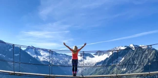 Мостчето над Олперерхюте (Olpererhütte)