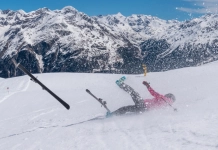 Травми при каране на ски