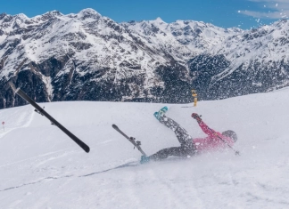 Травми при каране на ски