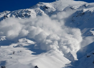 Лавина в Алпите