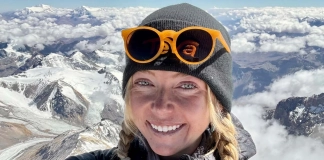 Ерин Тон на Аконкагуа