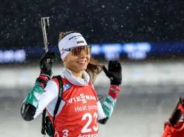 Лора Христова с най-точна стрелба от всички биатлонистки на олимпиадата Лора Христова